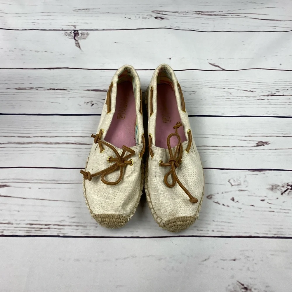 Sperry‎ Tan Espadrilles